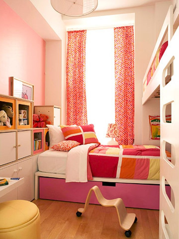 Two Girls In Bedroom
 Bright And Sunny Girls Bedroom For Two