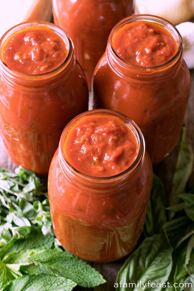 Types Of Italian Sauces
 The Best Italian Tomato Sauce A Family Feast