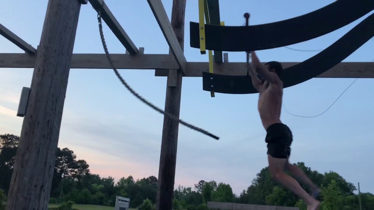 Ultimate Backyard Warrior
 Double Dipper to Floating Monkey Bars 3 Ultimate