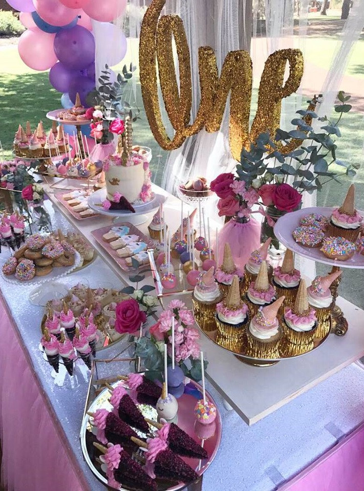 Unicorn 1St Birthday Party Ideas
 Magical Unicorn First Birthday Party Birthday Party