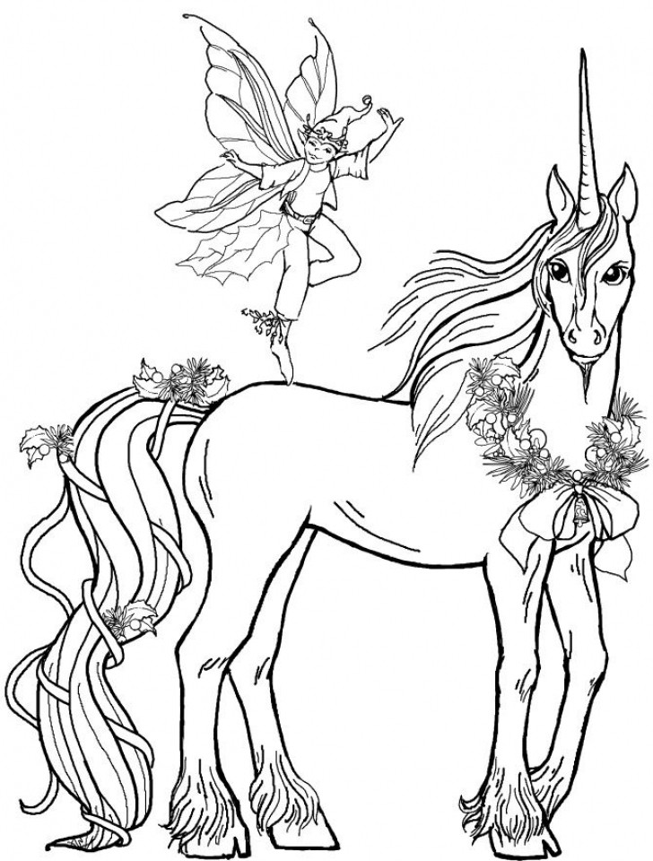 Unicorn Adult Coloring Book
 Get This Free Printable Unicorn Coloring Pages for Adults