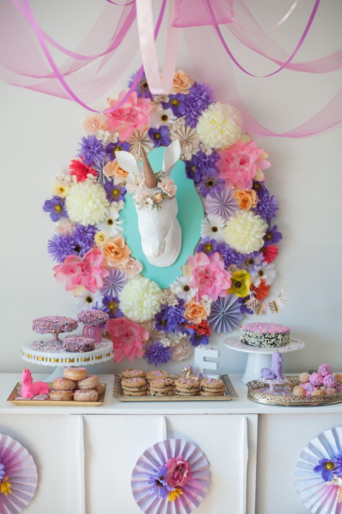 Unicorn Birthday Party
 Kara s Party Ideas Whimsical Unicorn Birthday Party