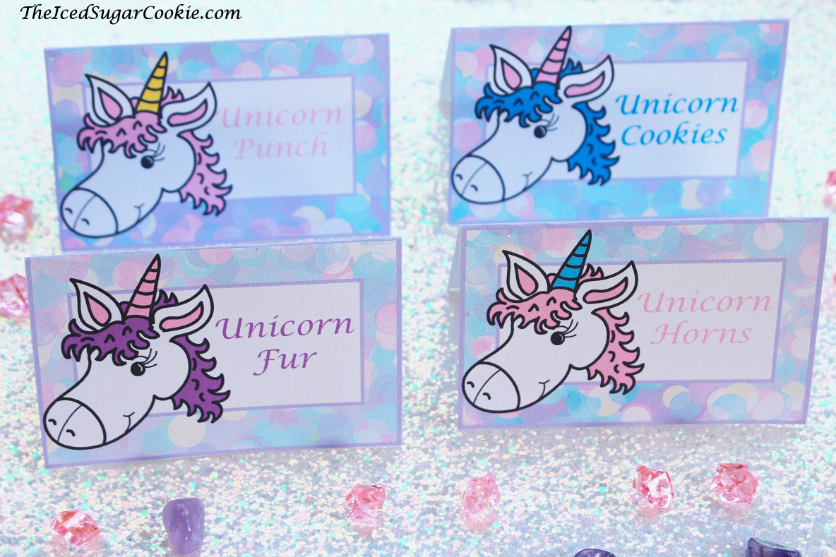 Unicorn Birthday Party Food Ideas Name
 DIY Birthday Blog DIY Unicorn Birthday Party Food Label