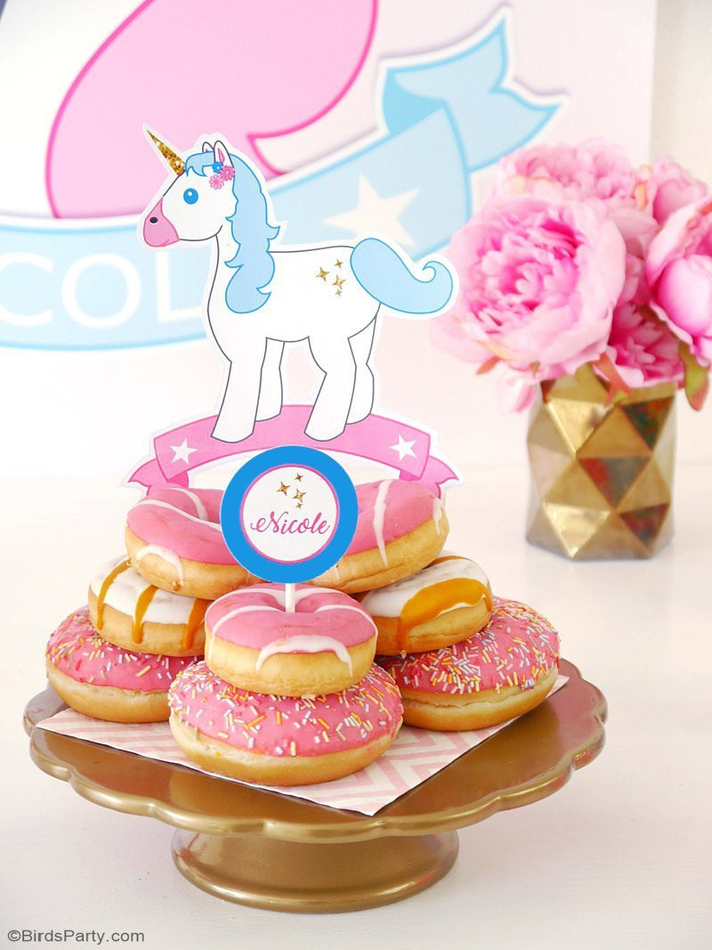 Unicorn Birthday Party Food Ideas Name
 My Daughter s Unicorn Birthday Slumber Party Party Ideas