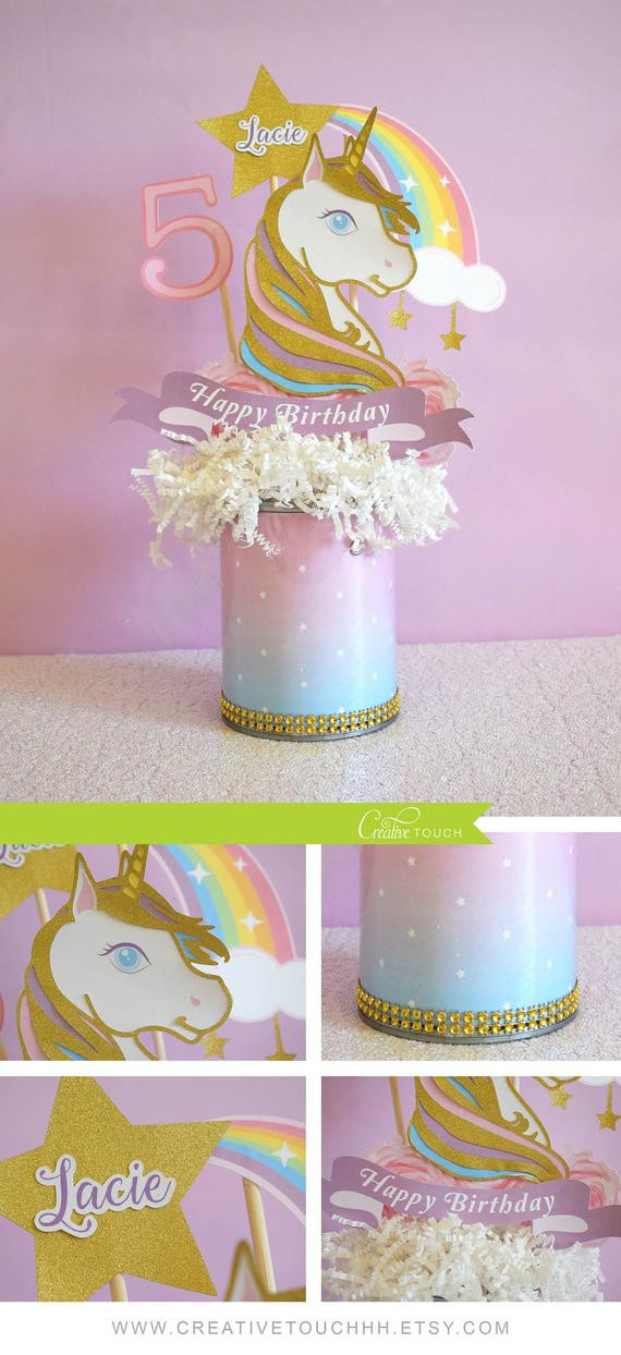 Unicorn Party Centerpiece Ideas
 Unicorn Centerpiece Unicorn Birthday Unicorn Party Unicorn