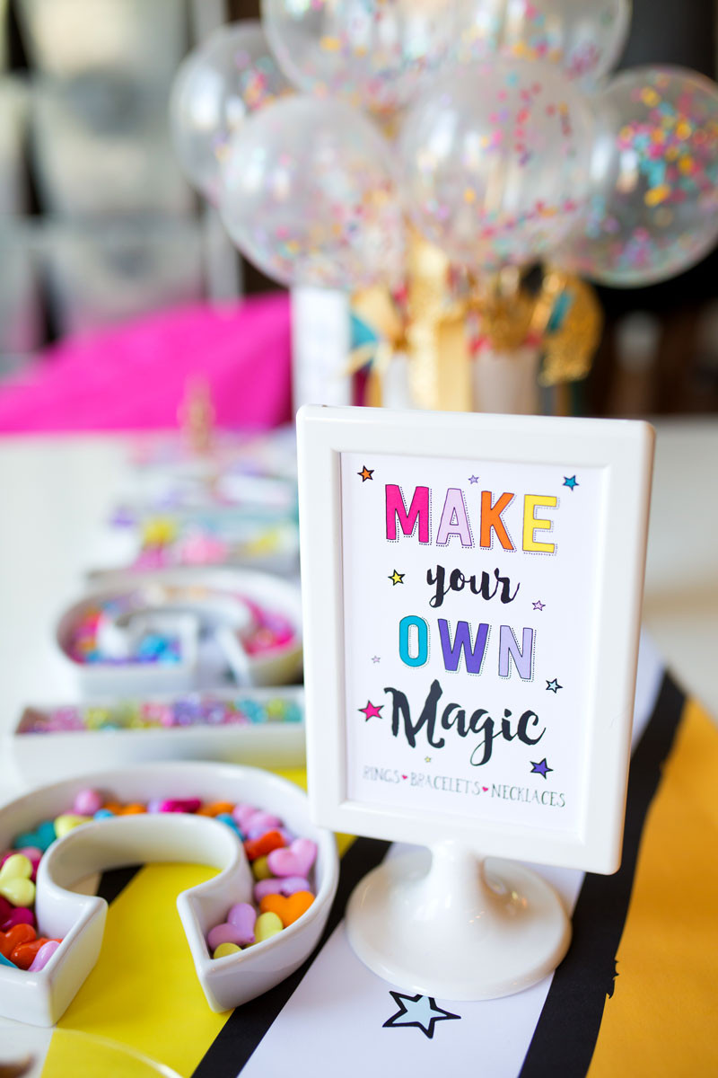 Unicorn Party Centerpiece Ideas
 Unicorn Birthday Party Decorations by Modern Moments