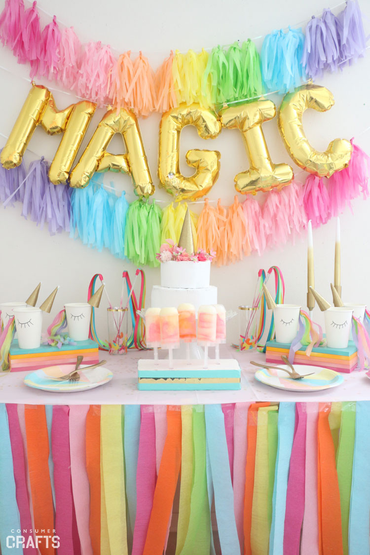 Unicorn Party Decoration Ideas
 DIY Unicorn Party Cups – DIY HOUR