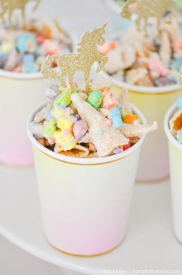 Unicorn Party Food Ideas Ponytails
 Lovely Unicorn Party Ideas B Lovely Events