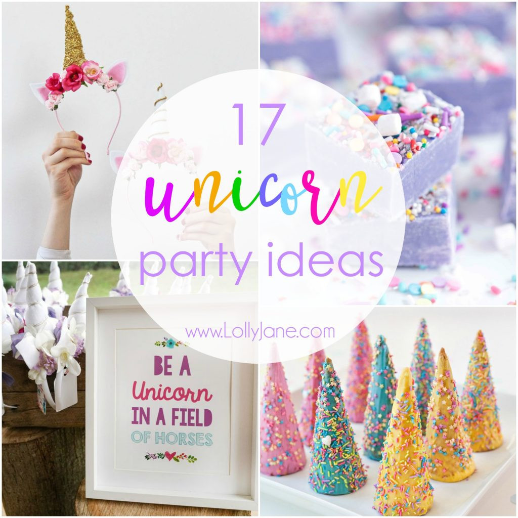 Unicorn Party Ideas
 17 Unicorn Party Ideas To Throw The Ultimate Unicorn Party