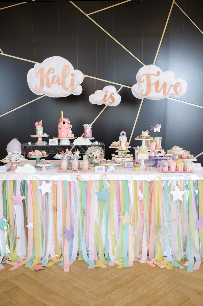 Unicorn Party Ideas
 Kara s Party Ideas Geometrical Magical Unicorn Party