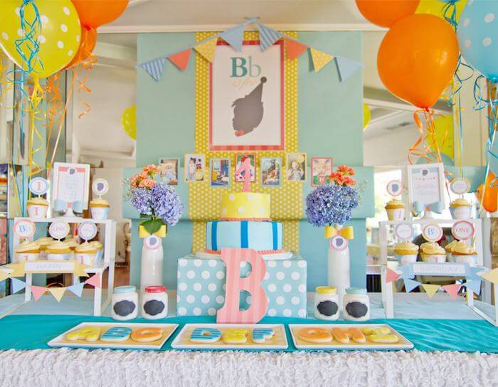 Unique 1st Birthday Party Themes
 Unique First Birthday Party Ideas for Girls No Princess