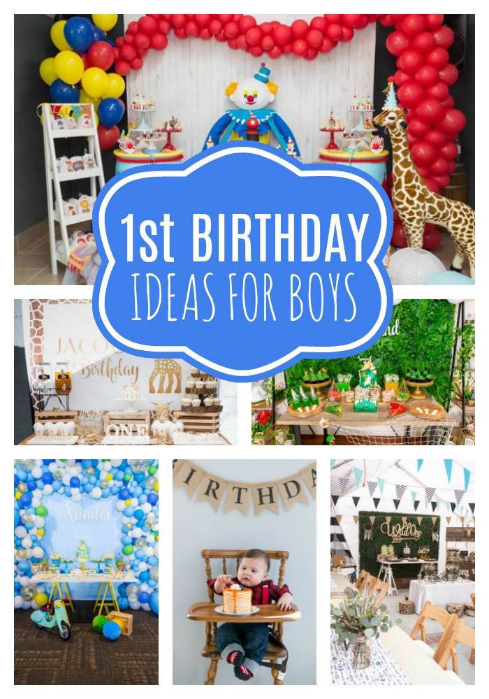 Unique 1st Birthday Party Themes
 18 First Birthday Party Ideas For Boys Pretty My Party