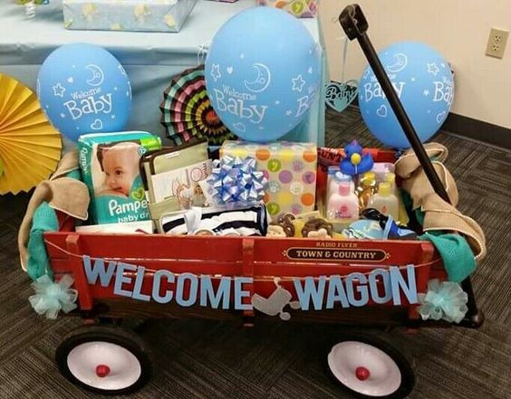 Unique Baby Shower Gift Ideas For Boys
 Baby Shower Wel e Wagon