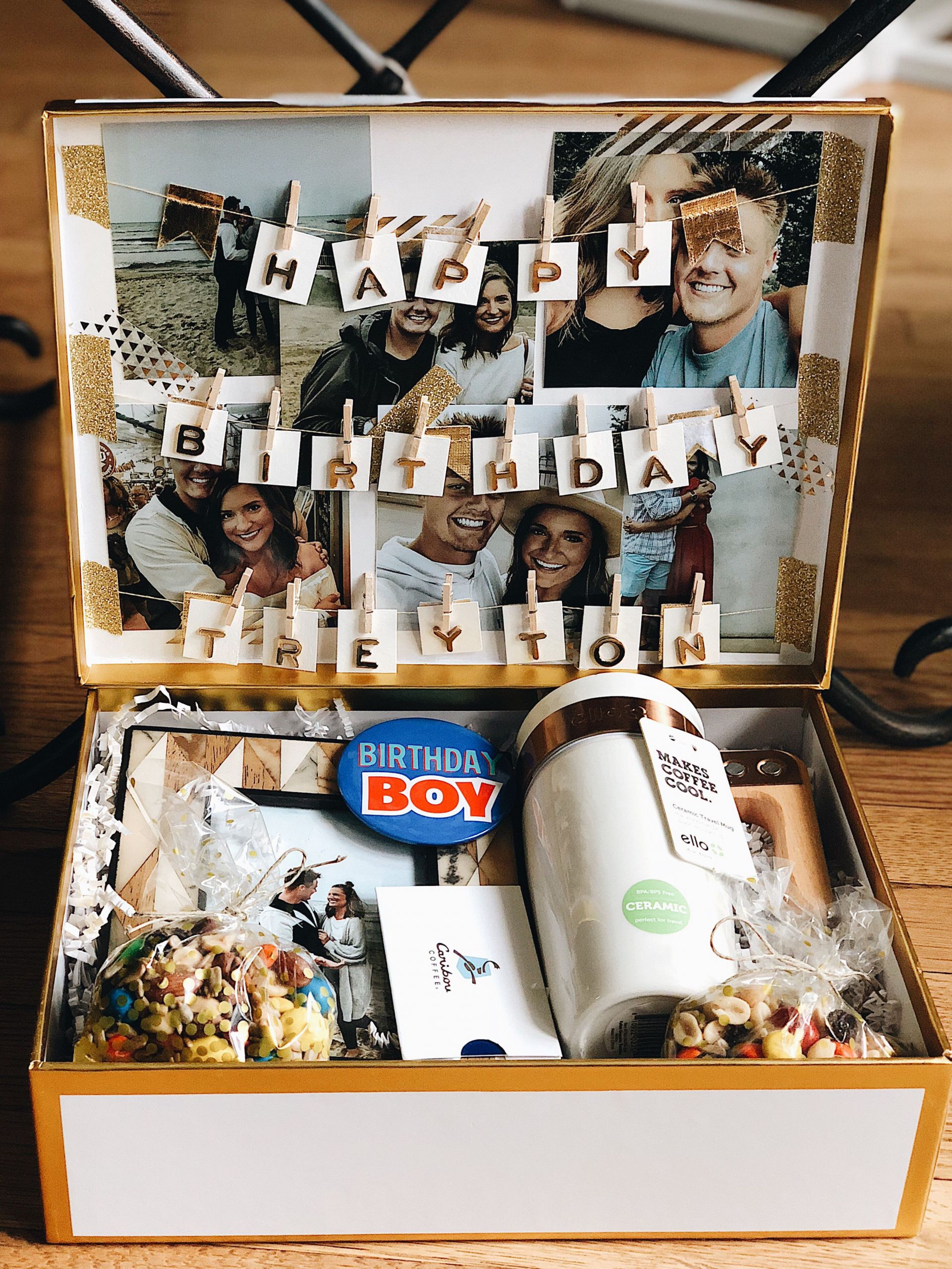 Unique Gift Ideas For Boyfriends
 Long Distance Birthday Box for Boyfriend