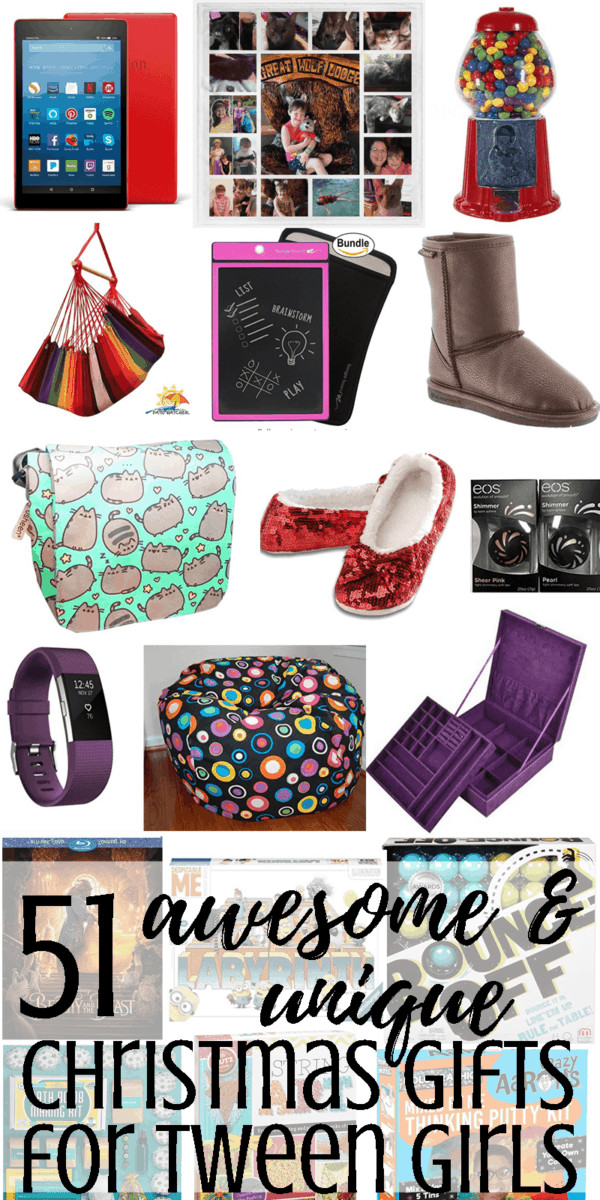 Unique Gift Ideas For Girls
 58 Awesome & Unique Christmas Gift Ideas for Tween Girls