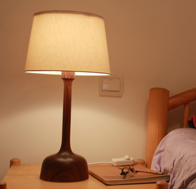 Unique Lamps For Living Room
 Designer Table Lamps for Living Room E27 Wooden Lamp 