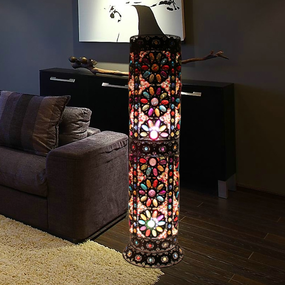 Unique Lamps For Living Room
 Bohemian style bedroom decoration floor lamp living room
