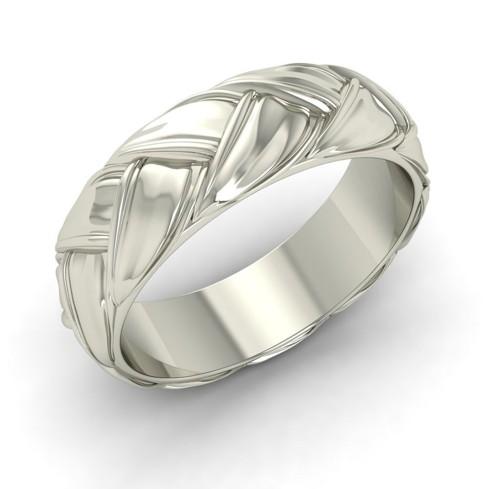 Unique Mens Wedding Rings
 Unique Design Men s Wedding Ring in Multi Metal Free