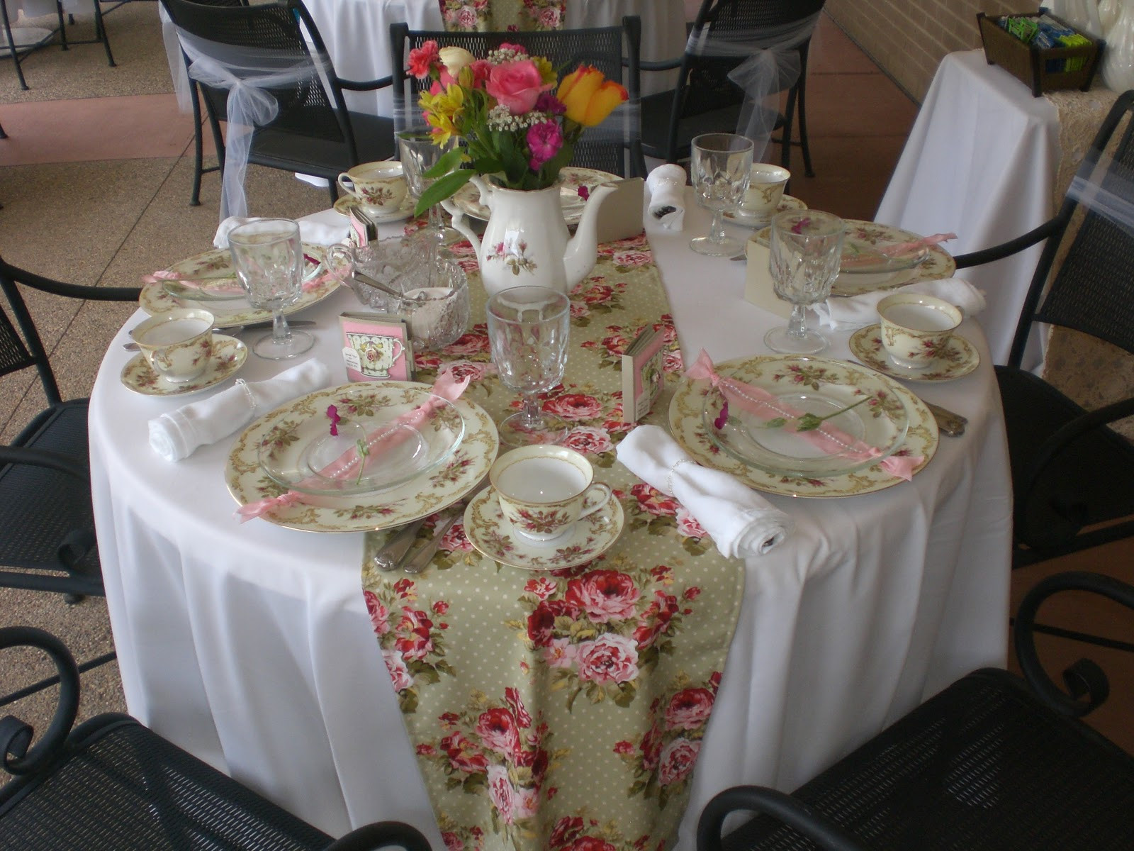 Unique Tea Party Ideas
 OM3 Events Tea Party Bridal Shower