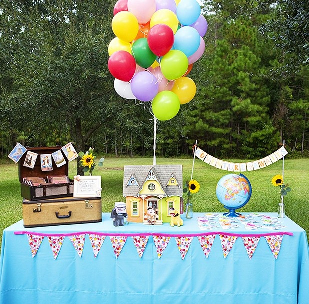 Up Themed Birthday Party
 The Cutest "UP" Themed Birthday Party Celebrations at Home