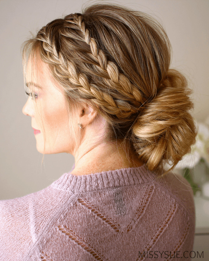 Updo Braid Hairstyles
 NuMe Blog TRENDY HAIRSTYLES FOR LABOR DAY