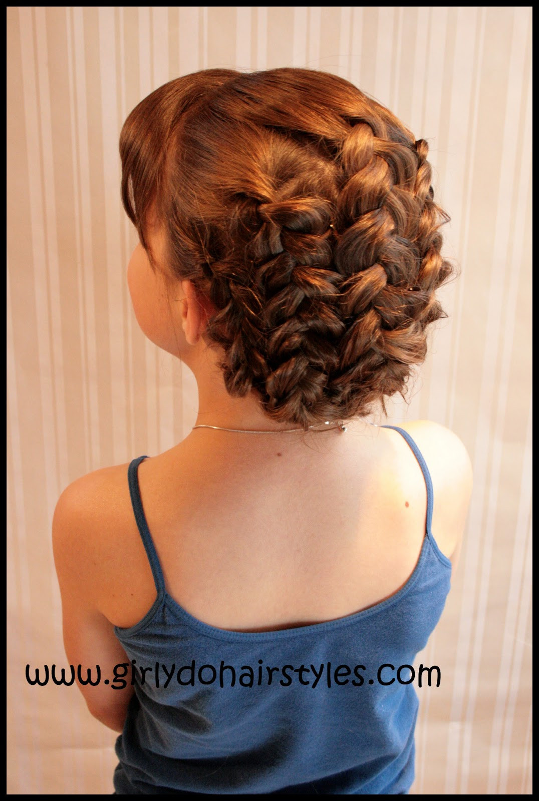 Updo Hairstyle With Braids
 13 Spring Hairstyles