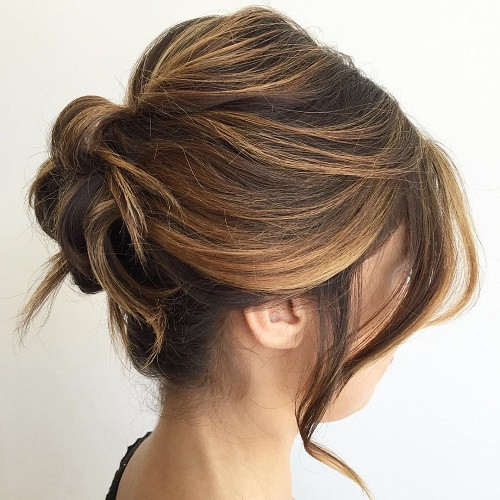 Updo Hairstyles For Shoulder Length Hair
 60 Easy Updo Hairstyles for Medium Length Hair in 2020