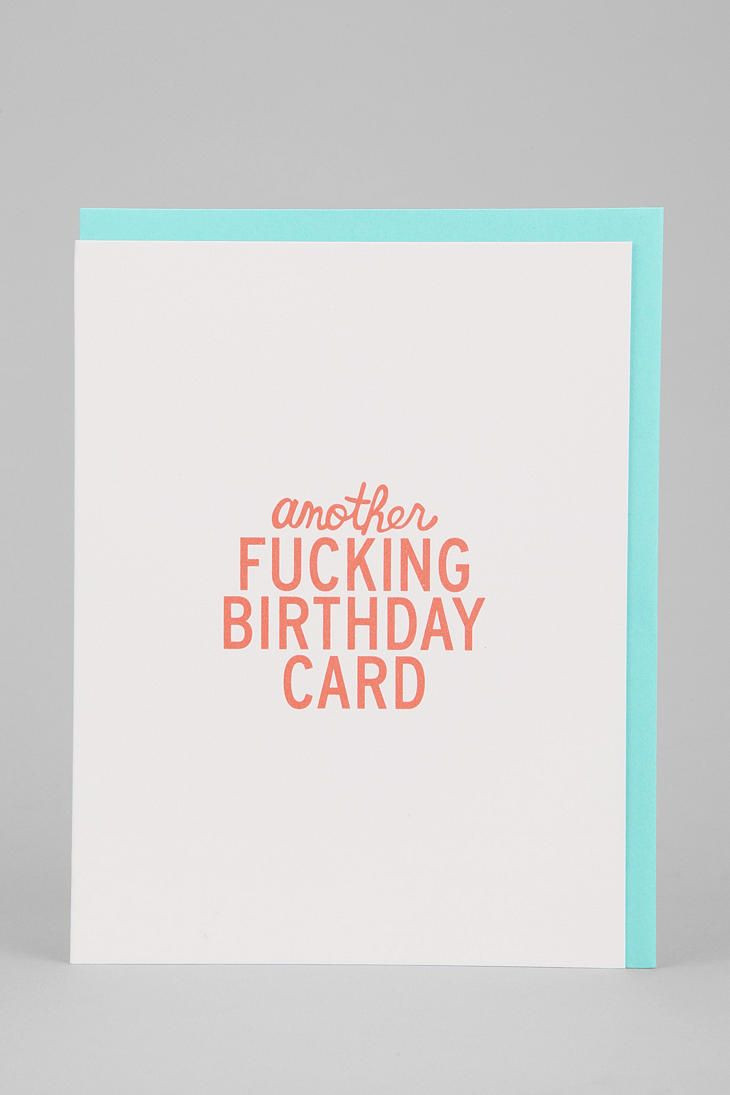 Urban Outfitters Birthday Cards
 Another Birthday Card Urban Outfitters