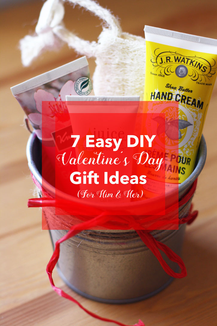 Valentine Day Gift Ideas For Her
 7 Easy DIY Valentine’s Day Gift Ideas For Him & Her