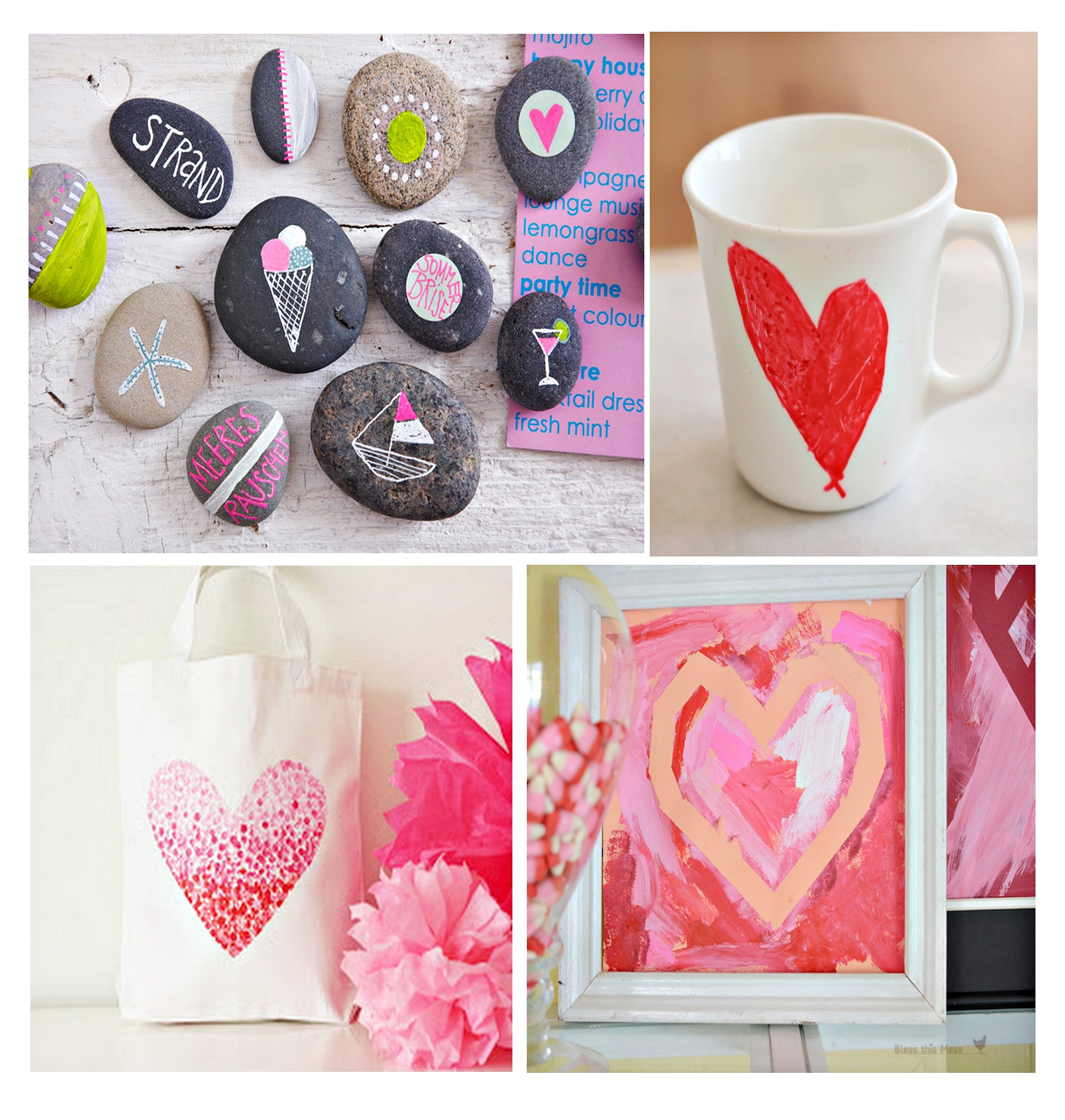 Valentine Day Gift Ideas For Kids
 Fun Projects for Kids to Paint and Give as Gifts Paint It