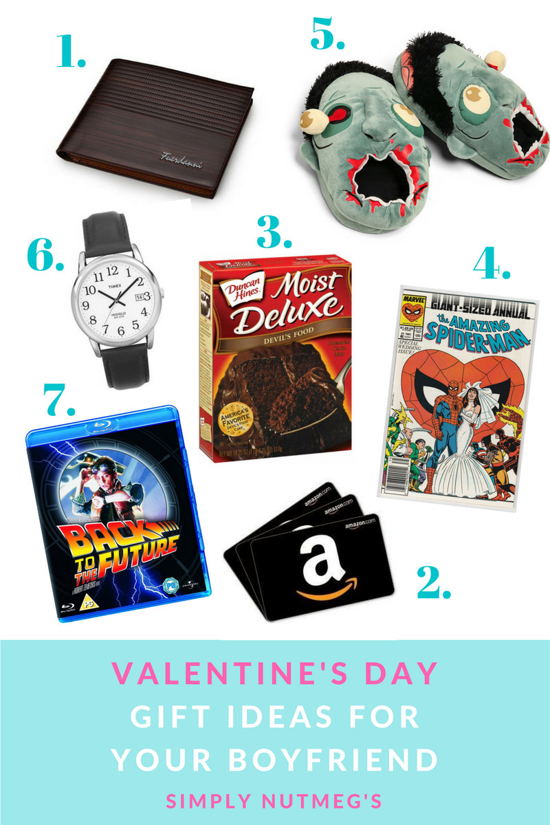 Valentine Day Gift Ideas For Your Boyfriend
 Simply Nutmeg s