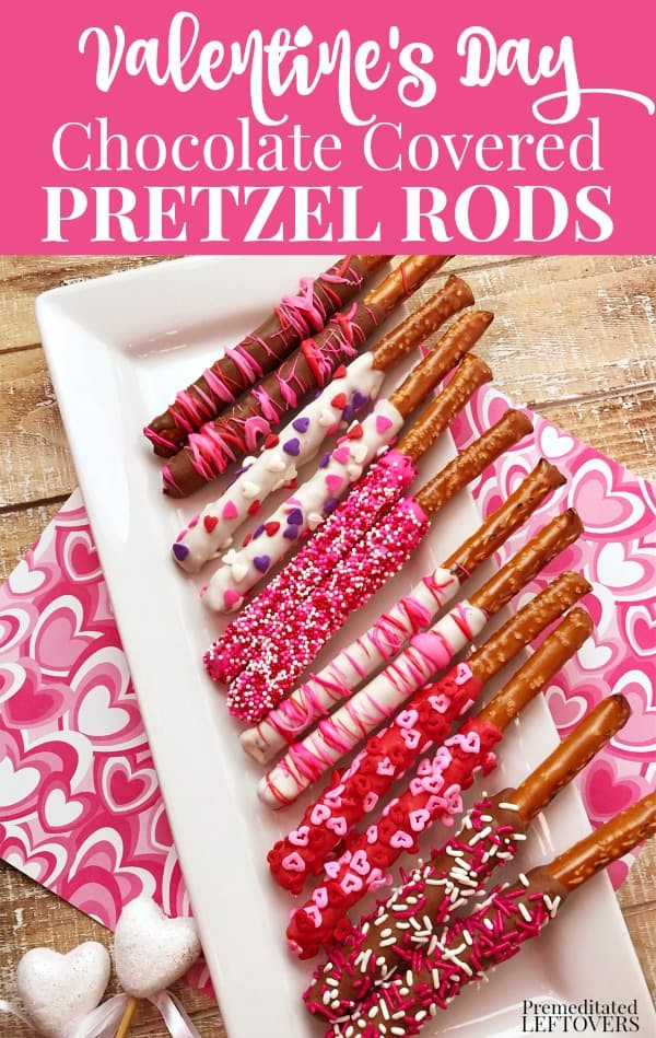 Valentine Day Pretzels
 Valentine s Day Chocolate Covered Pretzels Recipe