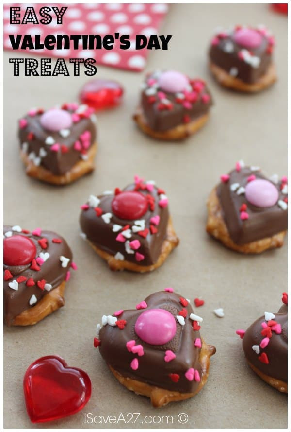 Valentine Day Pretzels
 Valentine s Day Chocolate Pretzel Treats iSaveA2Z