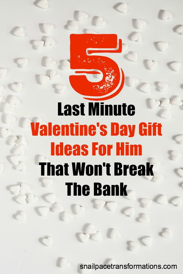 Valentine Days Gift Ideas For Him
 5 Last Minute Thrifty Valentine s Day Gift Ideas For Him