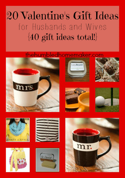 Valentine Gift Husband Ideas
 20 Valentine s Day Gift Ideas for Husbands and Wives 40