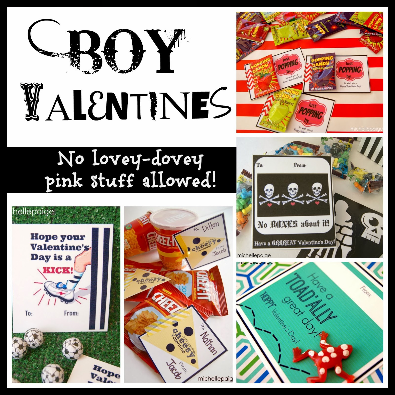 Valentine Gift Ideas For 10 Year Old Boy
 michelle paige blogs Printable Boy Valentines for an 11