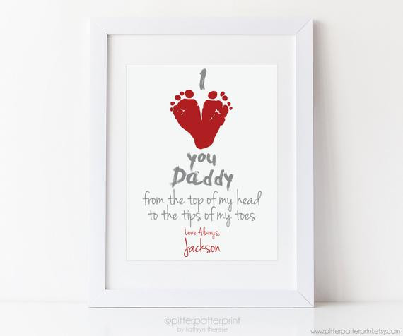 Valentine Gift Ideas For Dad
 Valentine s Day Gift for New Dad I Love You Daddy Baby