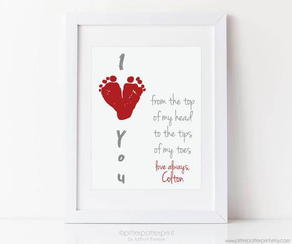 Valentine Gift Ideas For Dad
 Valentines Day Gift for New Dad from Baby s First