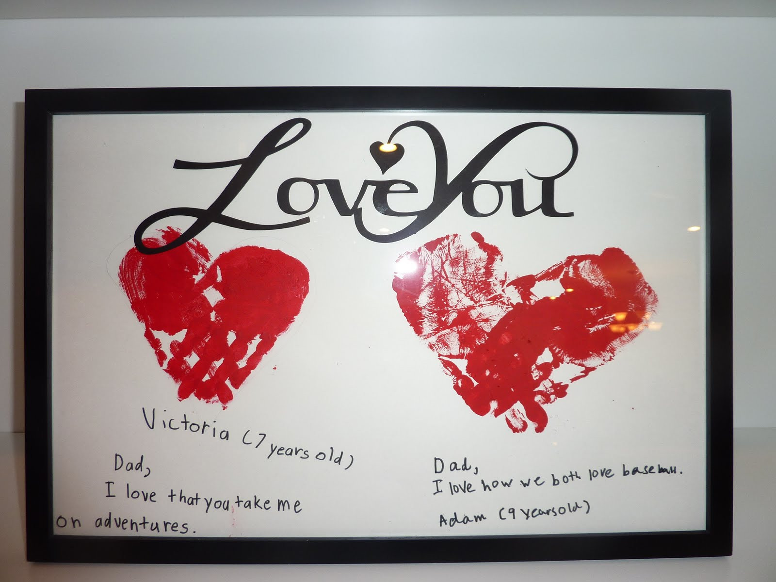 Valentine Gift Ideas For Dad
 Hand Print Gifts For Valentines Day 24 7 Moms