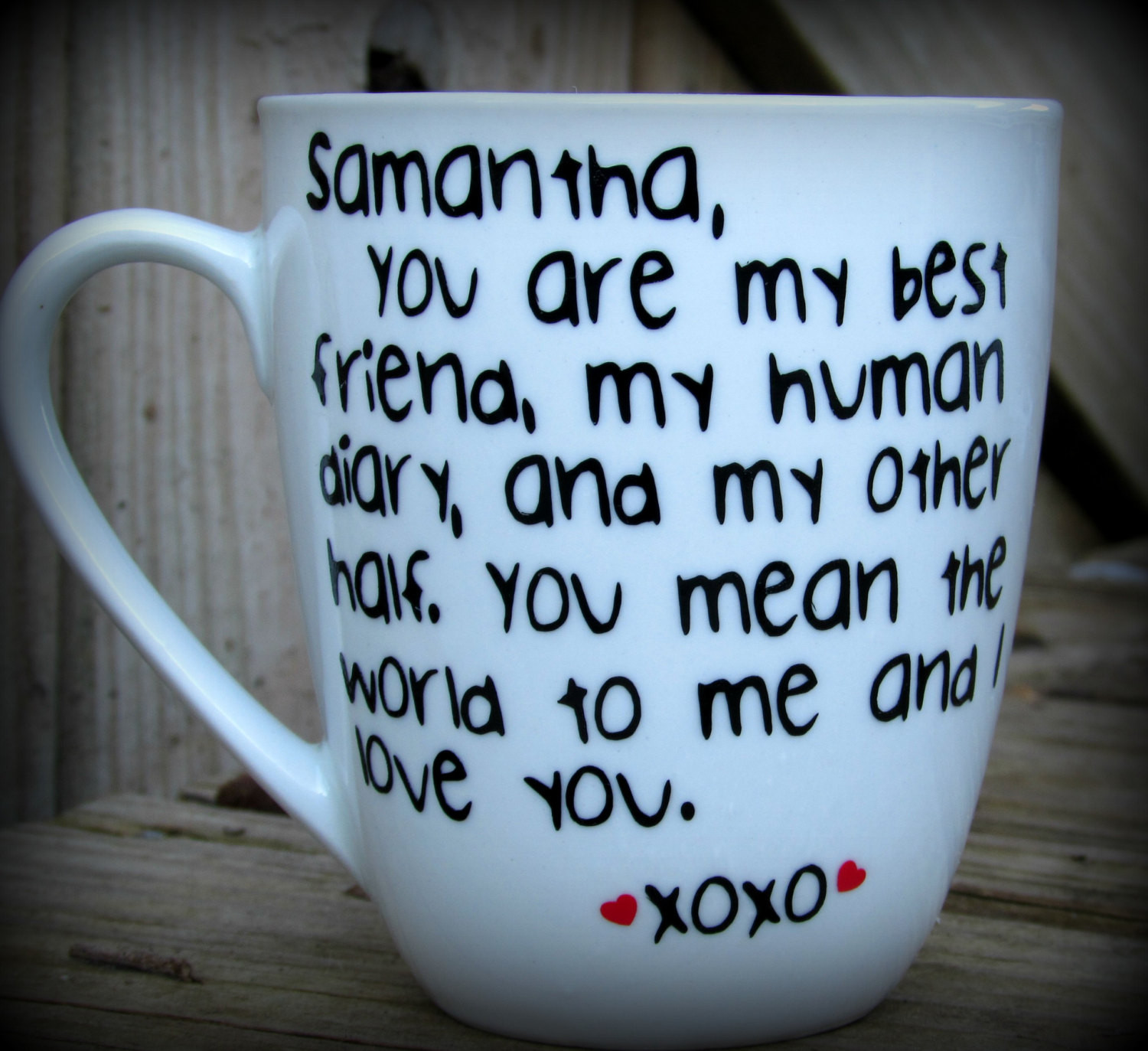 Valentine Gift Ideas For Friends
 Valentines Gift Valentines Mug Bestie mug Bff t Gift