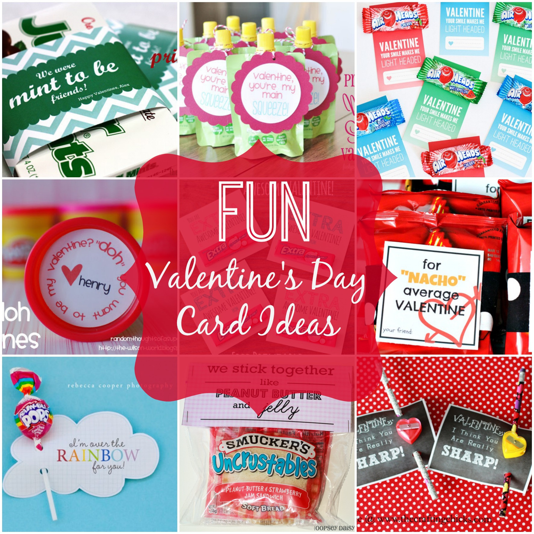 Valentine Gift Ideas For Friends
 Valentine s Day DIY & Printable Cards FTM