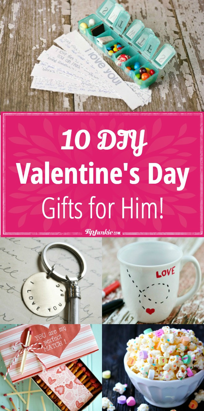 Valentine Gift Ideas For Him Homemade
 10 DIY Valentine’s Day Gifts for Him – Tip Junkie