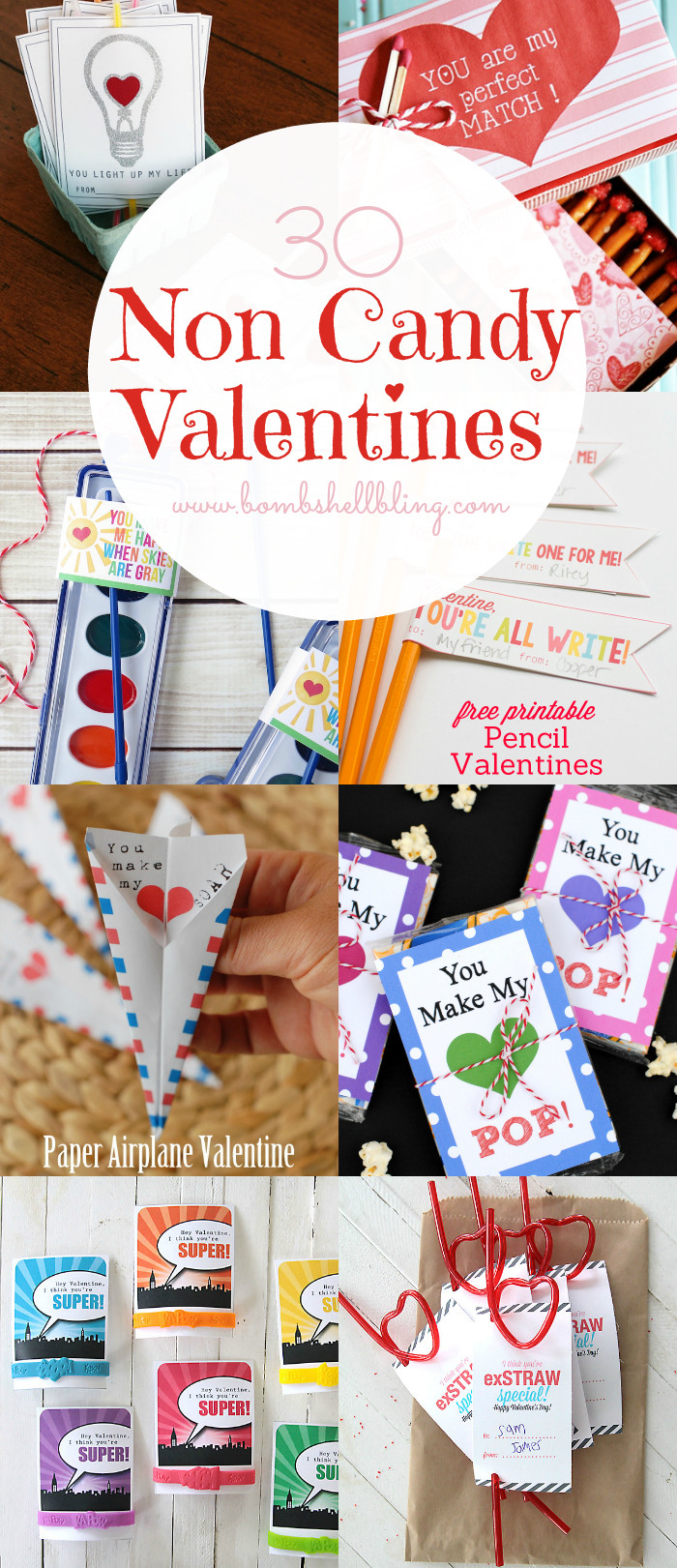 Valentine Gift Ideas For School
 Non Candy Valentine Ideas & Printables Over 30 to Choose From