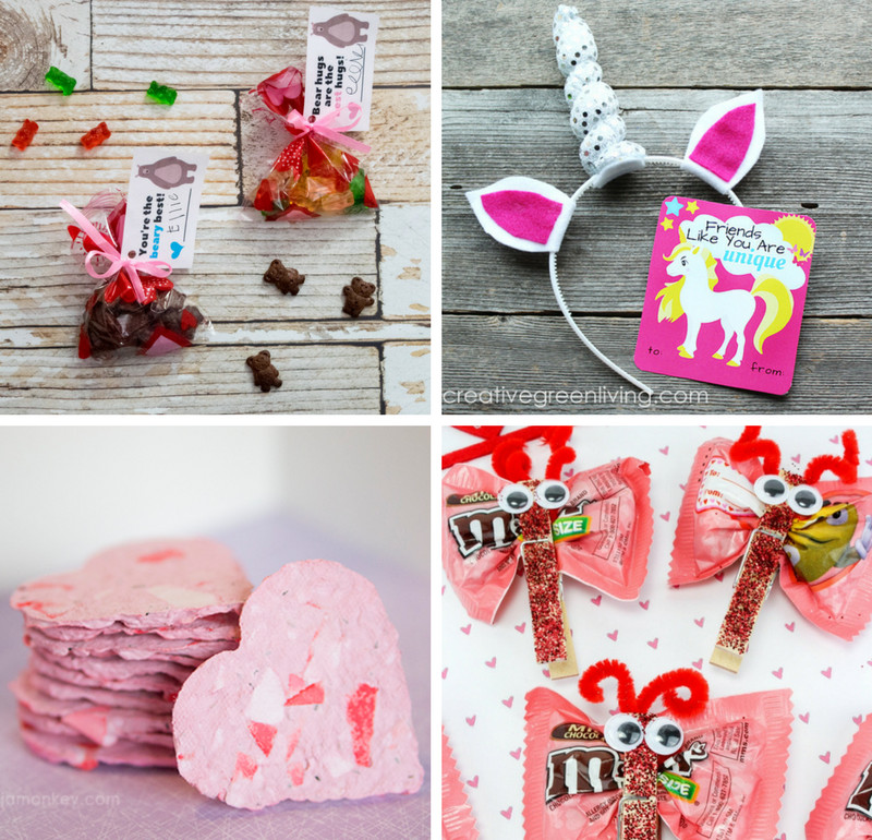 Valentine Gift Ideas For School
 18 Fun and Easy DIY Kids Valentines for the Classroom