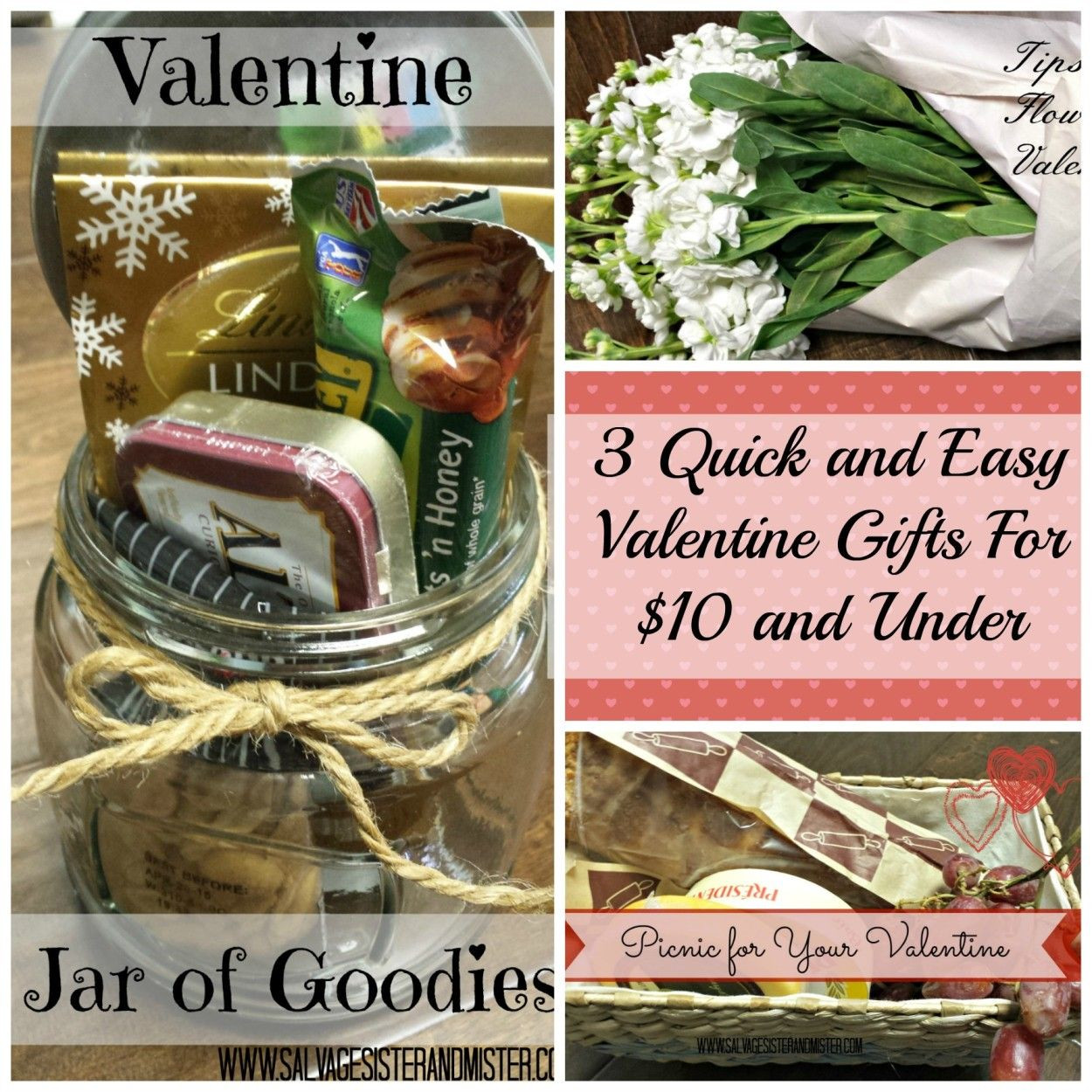 Valentine Gift Ideas Under $10
 Three Last Minute Valentine Gift Ideas $10 or Under