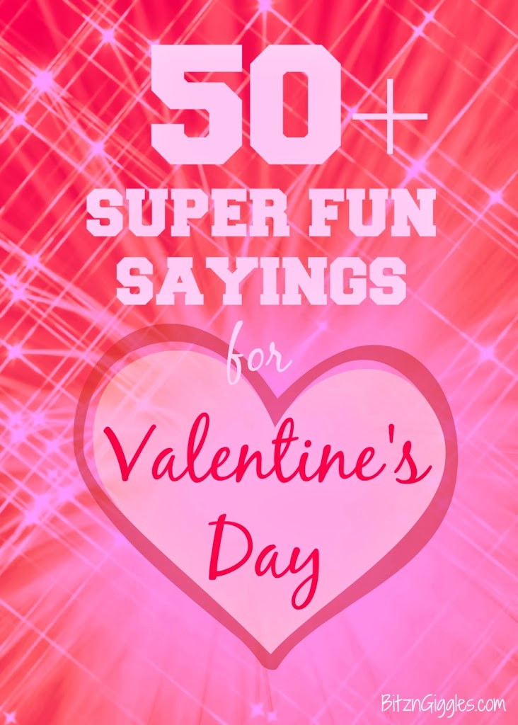 Valentine Quote For Kids
 50 Super Fun Sayings for Valentine s Day