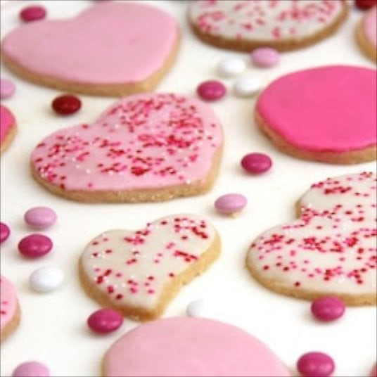 Valentine Shortbread Cookies
 Valentine Shortbread Cookies