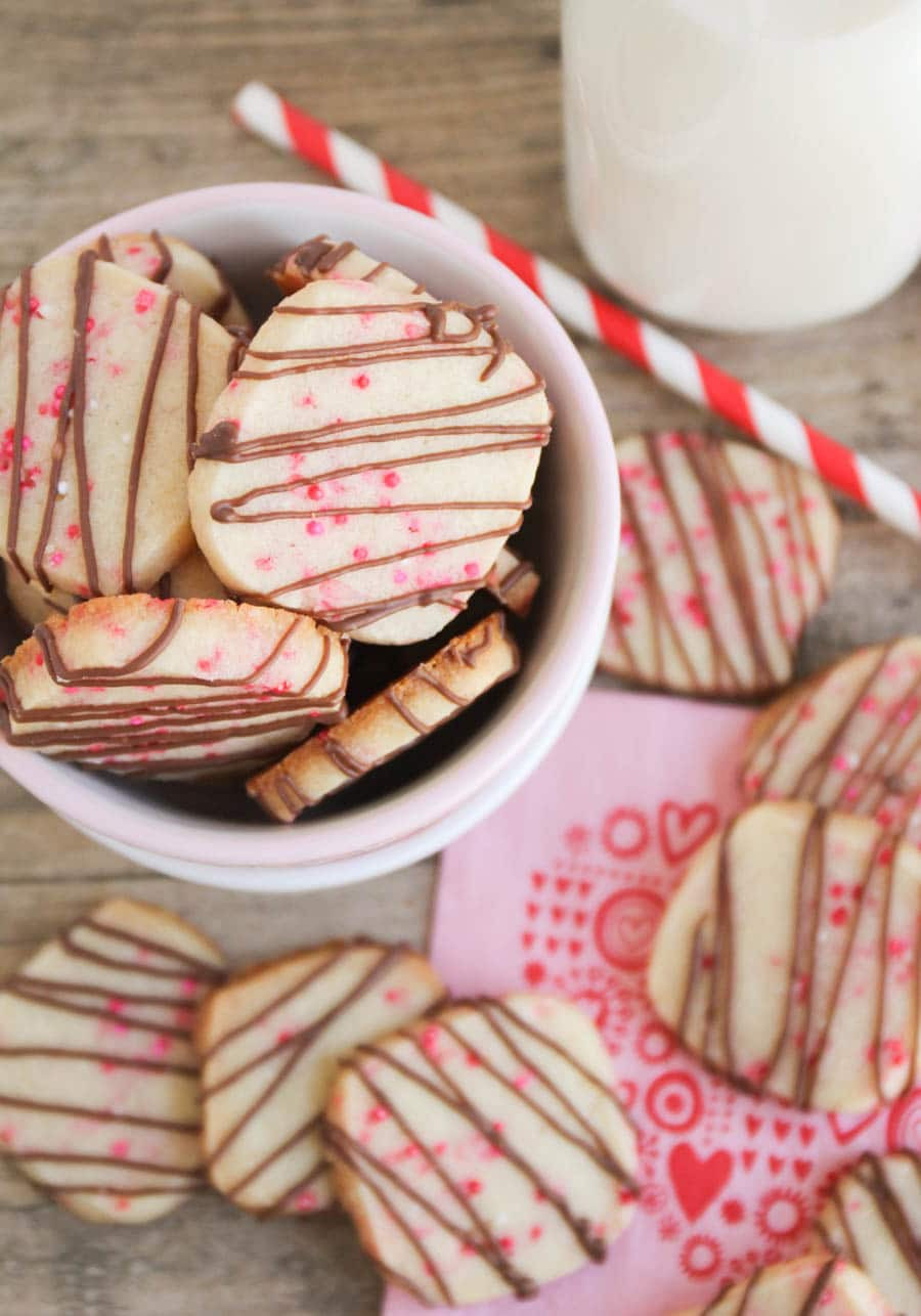 Valentine Shortbread Cookies
 Valentine Shortbread Cookies Somewhat Simple