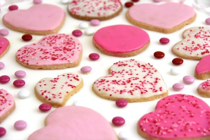 Valentine Shortbread Cookies
 Valentine Shortbread Cookies