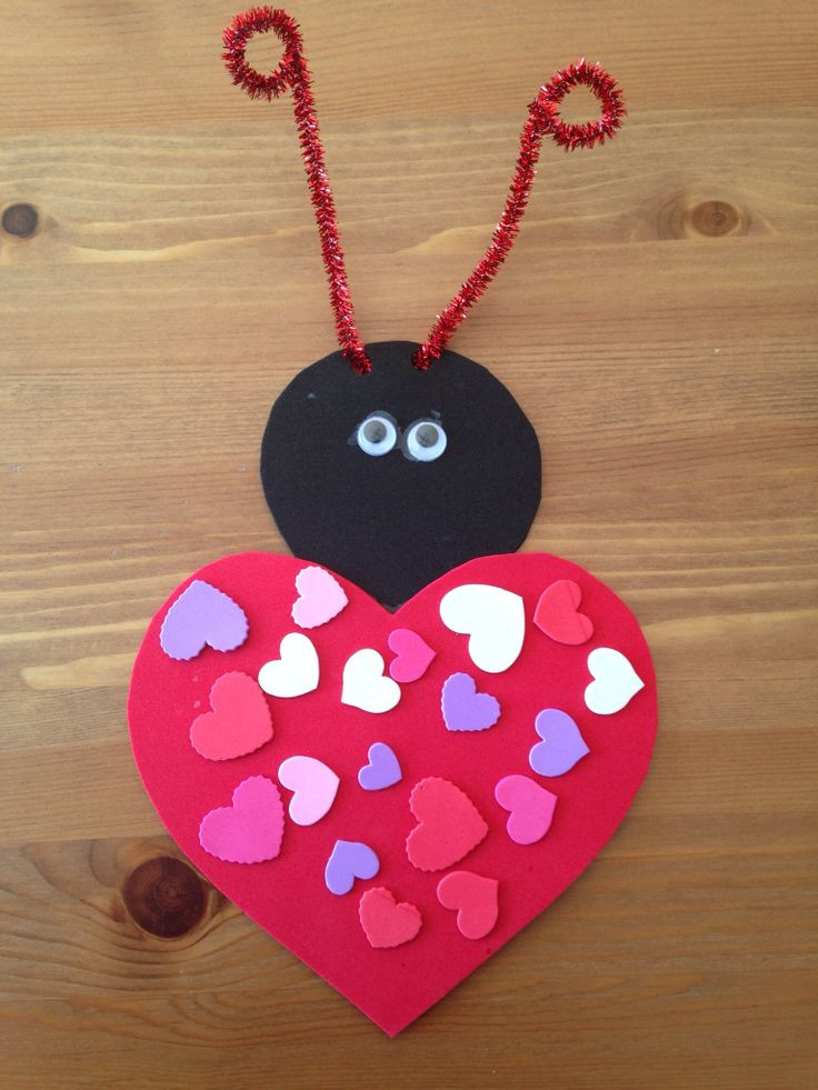 Valentine'S Day Craft Ideas For Preschoolers
 Love Bug Craft Preschool Craft